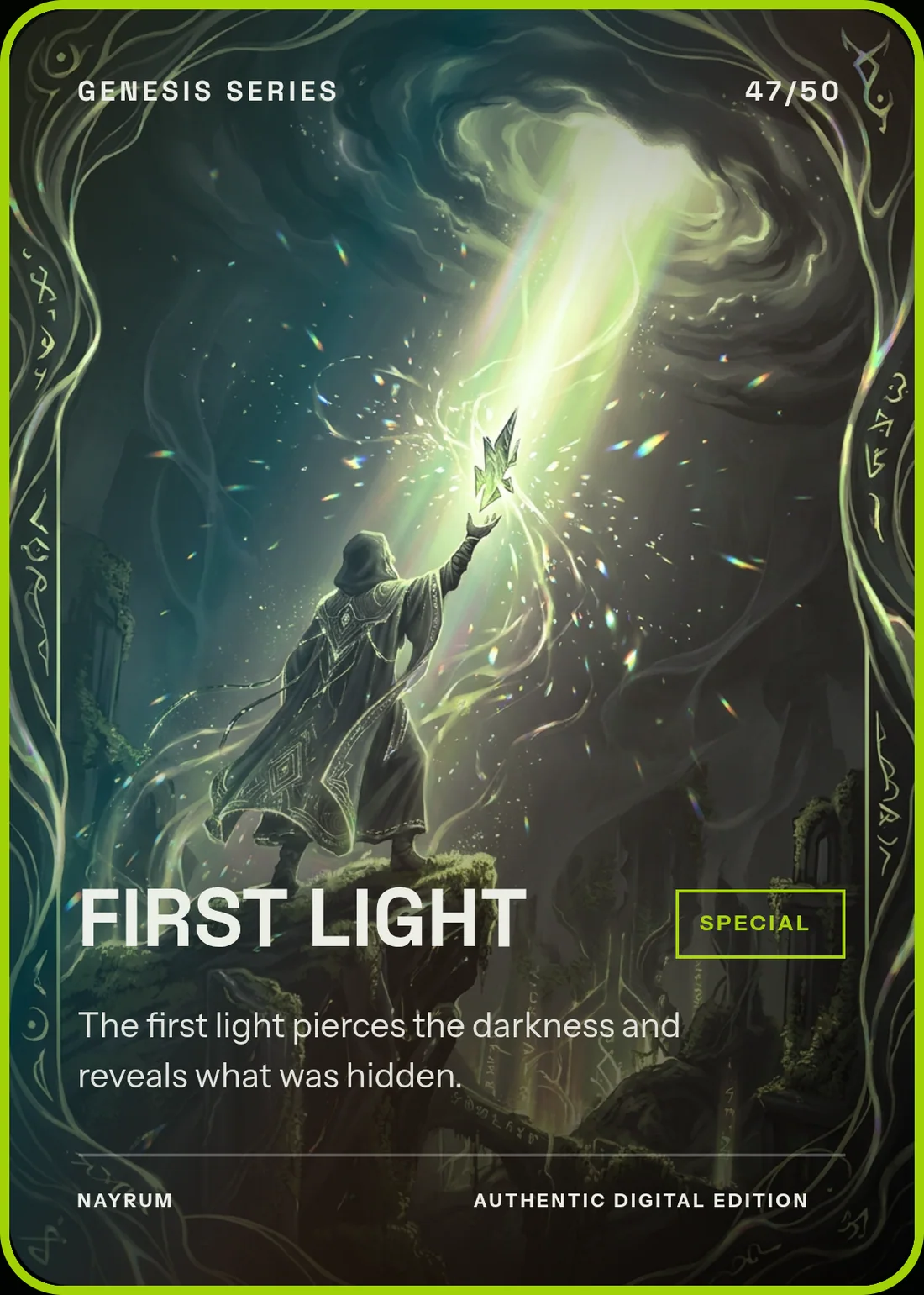 FIRST LIGHT — card 047