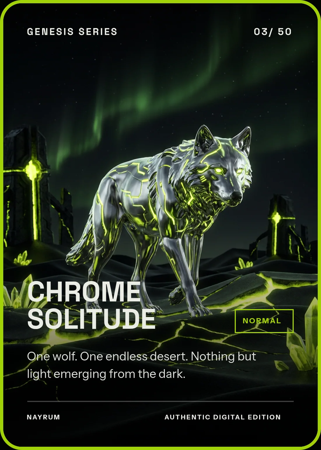CHROME SOLITUDE — card 003