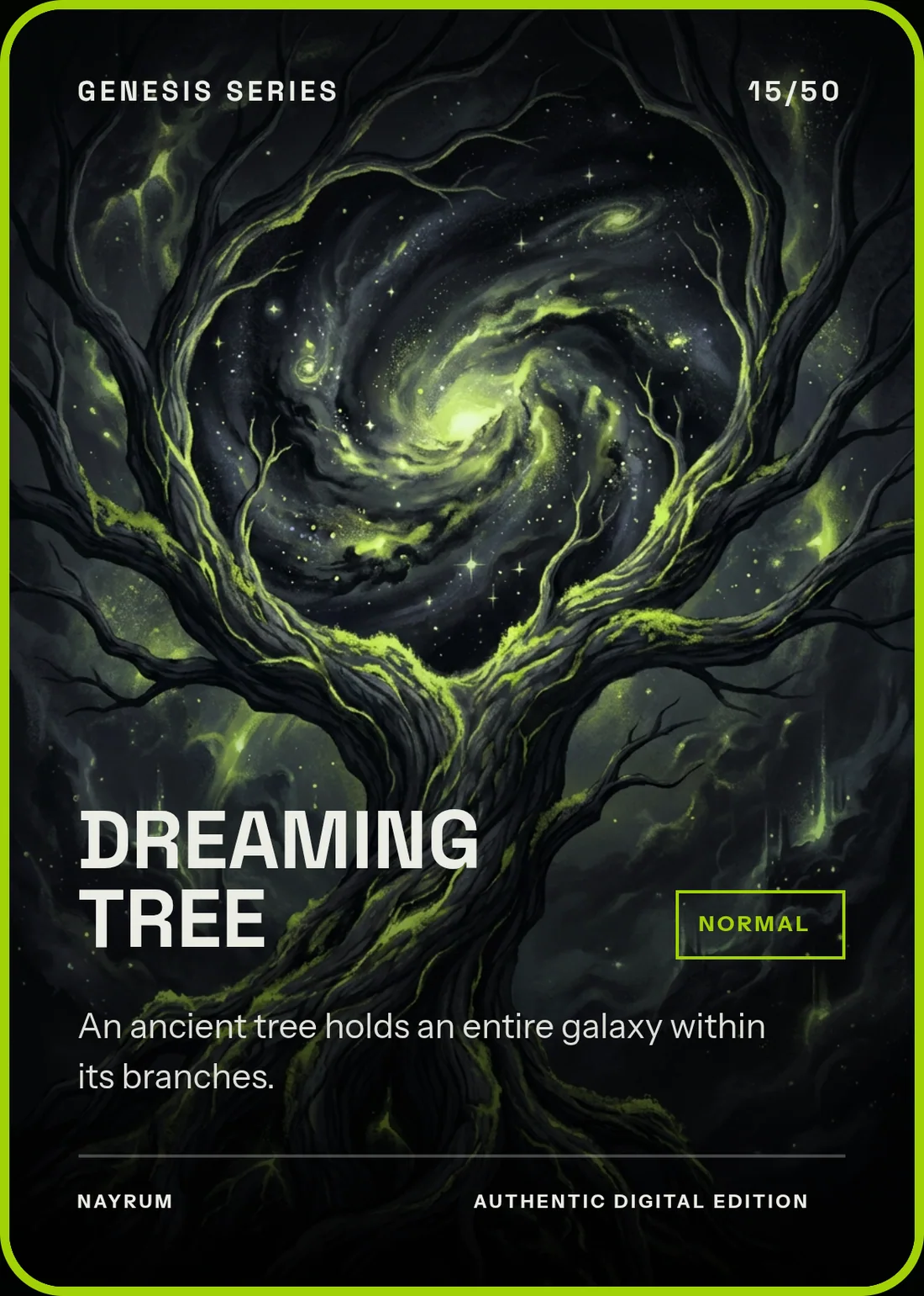 THE DREAMING TREE — card 015