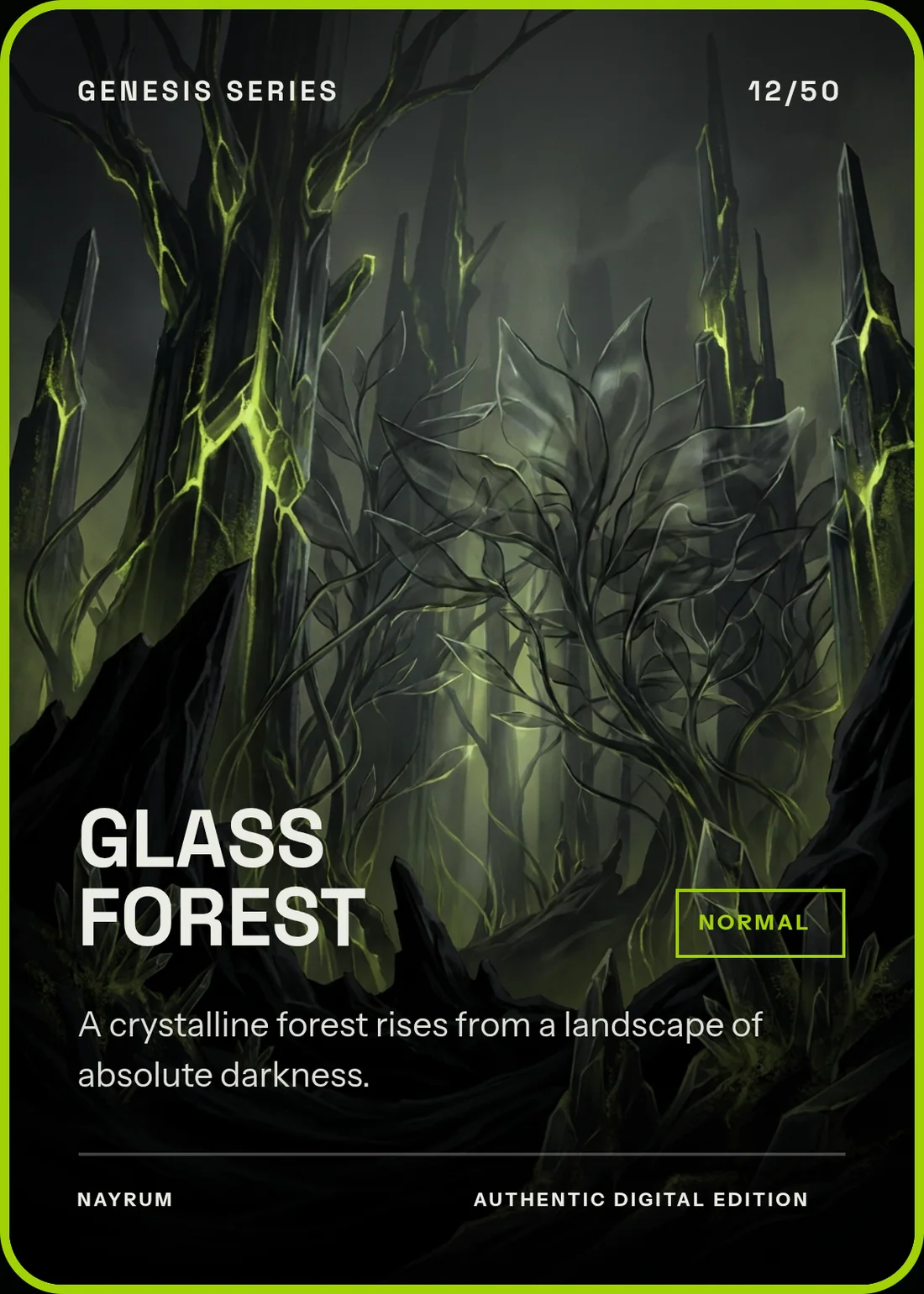 GLASS FOREST — card 012