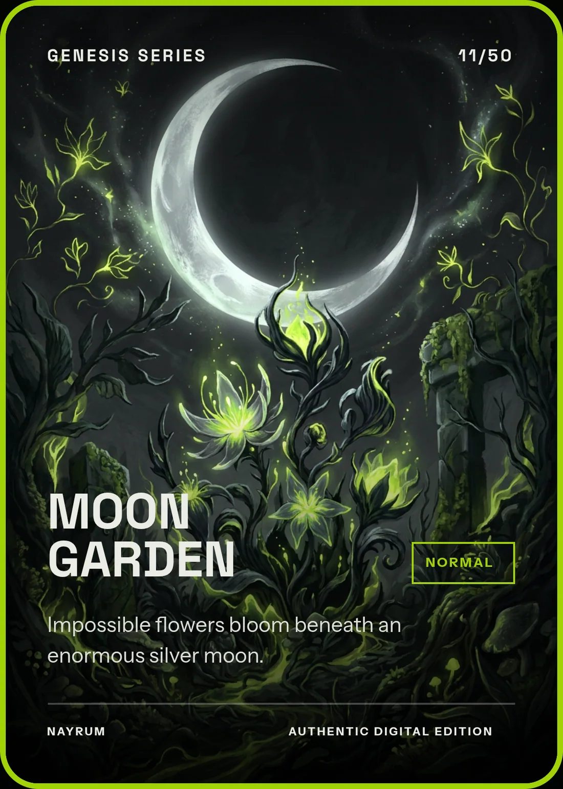 MOON GARDEN — card 011
