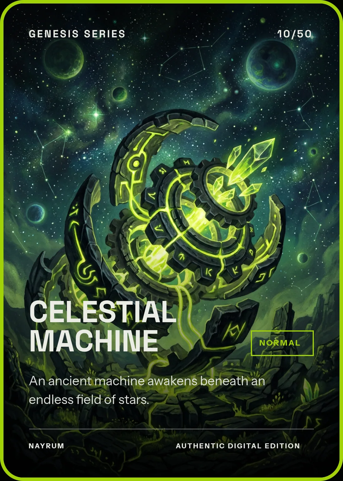 CELESTIAL MACHINE — card 010