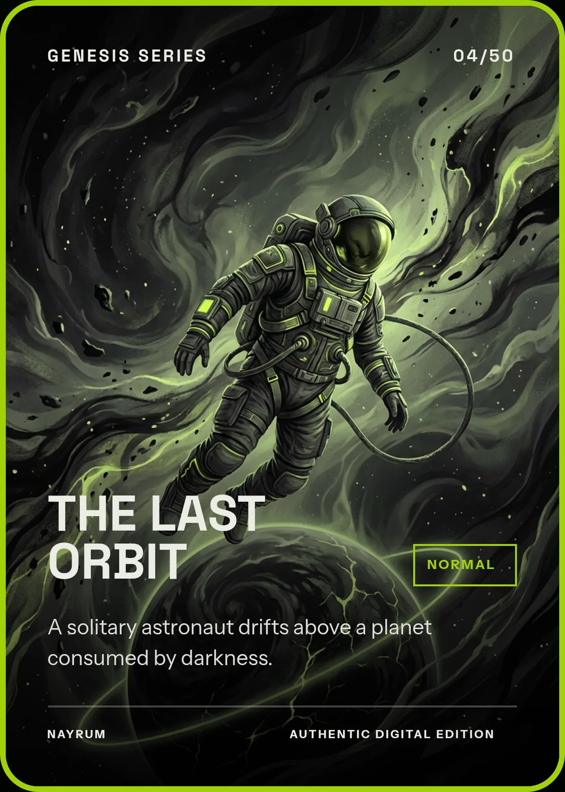 THE LAST ORBIT — card 004