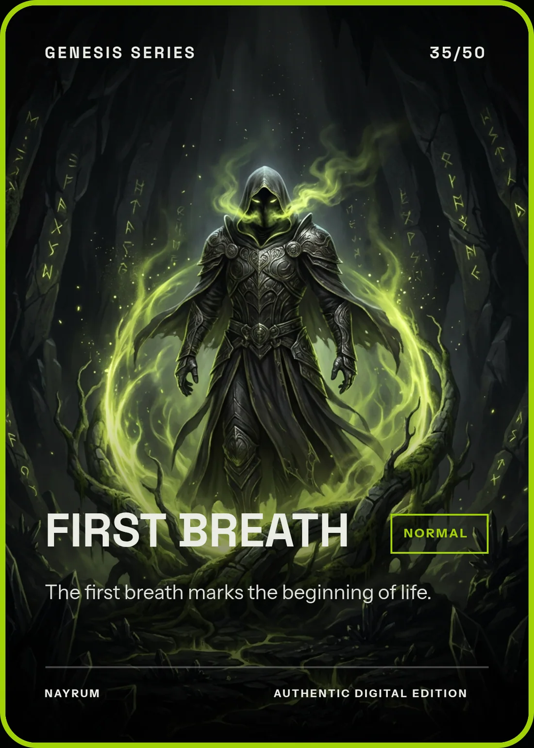 FIRST BREATH — card 035