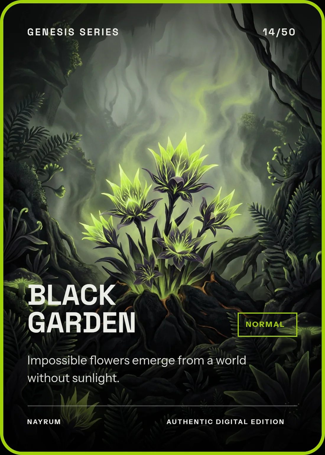 BLACK GARDEN — card 014