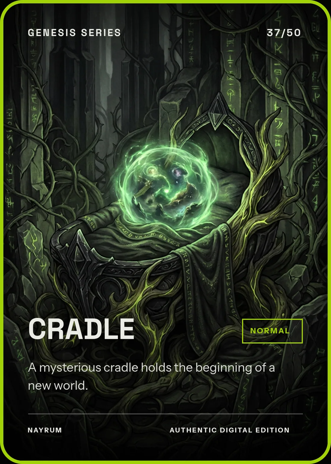 CRADLE — card 037