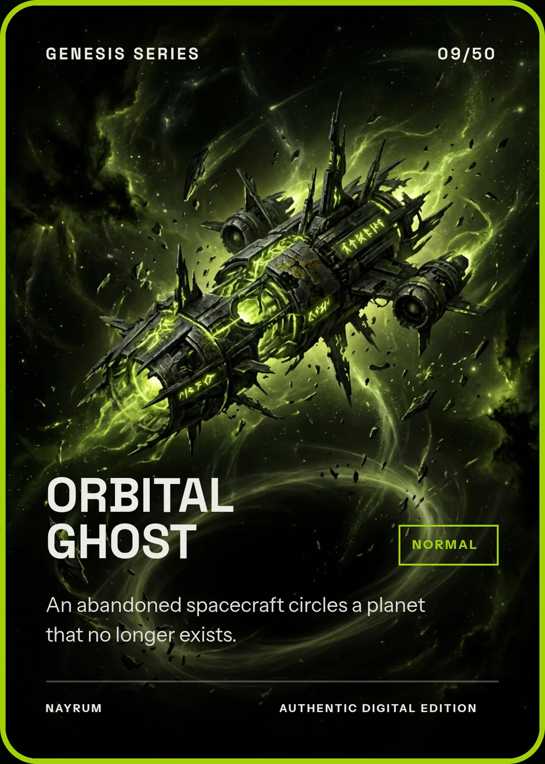 ORBITAL GHOST — card 009