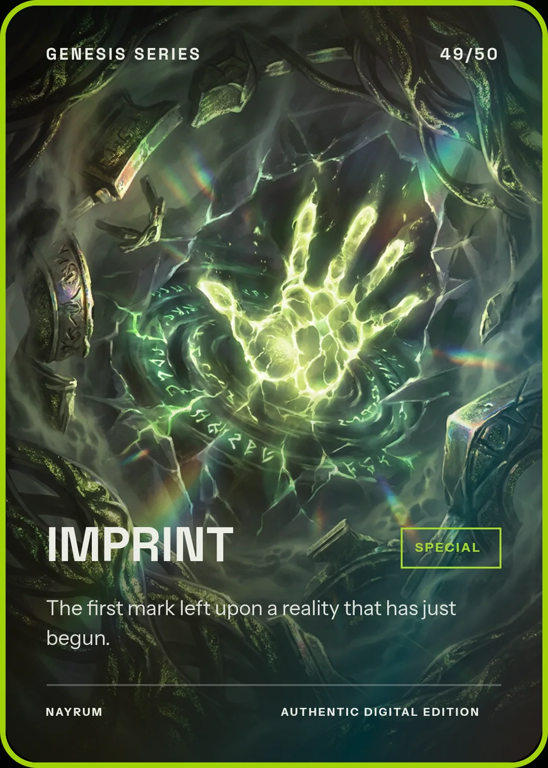 IMPRINT — card 049