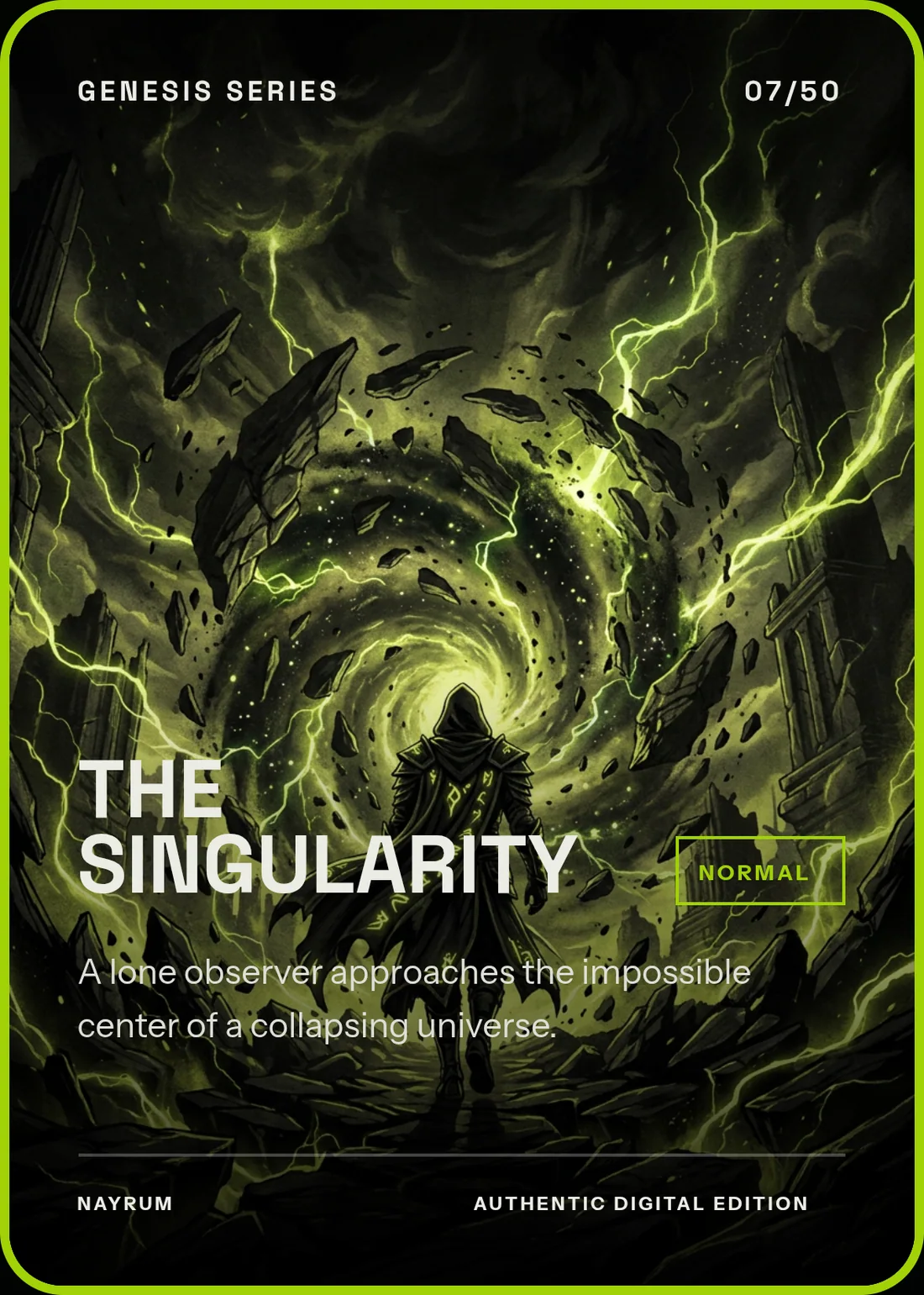 THE SINGULARITY — card 007